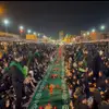 حال و هوای حرم در شب شهادت حضرت رقیه سلام الله علیها